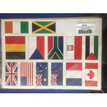 Vinyl Flags Multi Countries